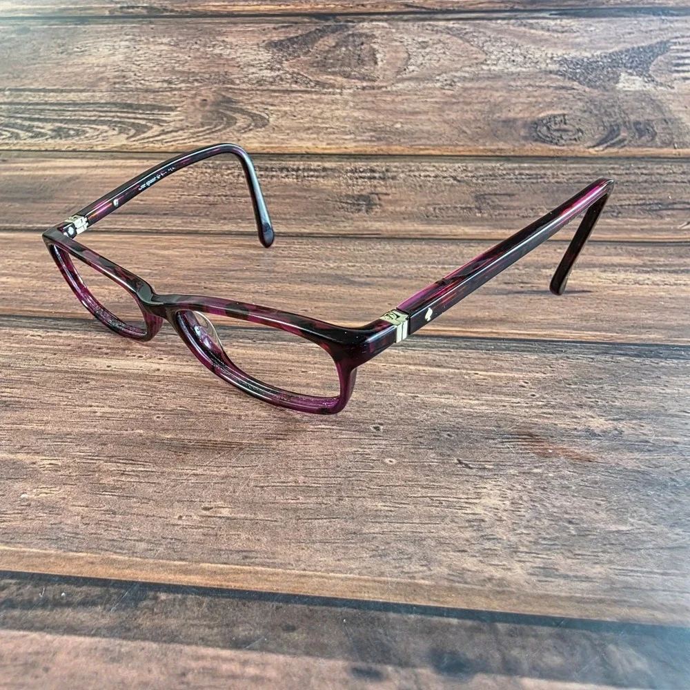 Kate Spade Women's Eyeglasses Purple Rectangular Frame‎ 54-16-135